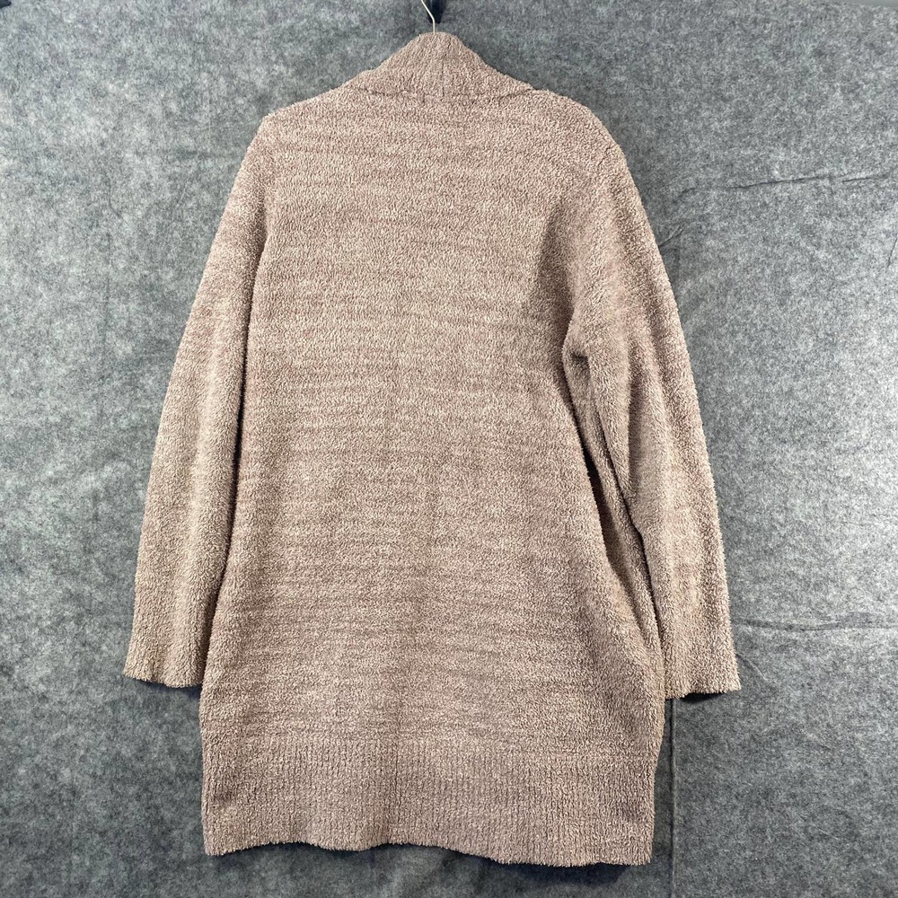 Barefoot Dreams Cali Cardigan Small Beige Tan CozyChic Lite Long Sleeve Knit - Picture 3 of 9